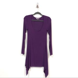 Purple Light Cotton Dance Dress